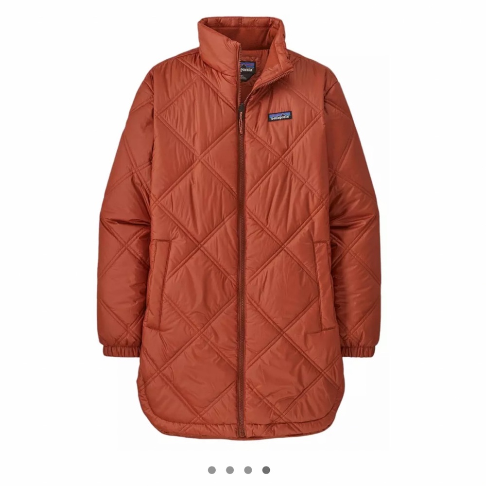 NWT PATAGONIA Women's Pine Bank 3-in-1 Parka Coat Burnshed Red long winter warm - Picture 3 of 8